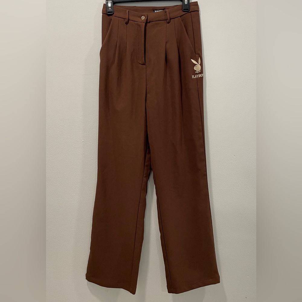Playboy Brown Trousers